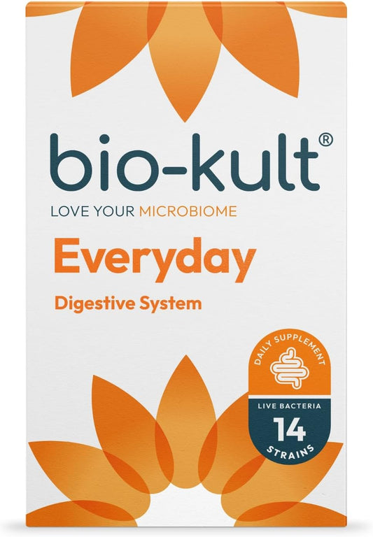 Bio-Kult Advanced Multi-Strain Formulation for Digestive System - 120 Capsules, 30g