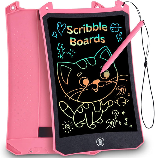8.5 Inch LCD Writing Tablet for Kids - Colorful Drawing Pad for Educational Fun! Perfect Birthday Gift for Girls and Boys